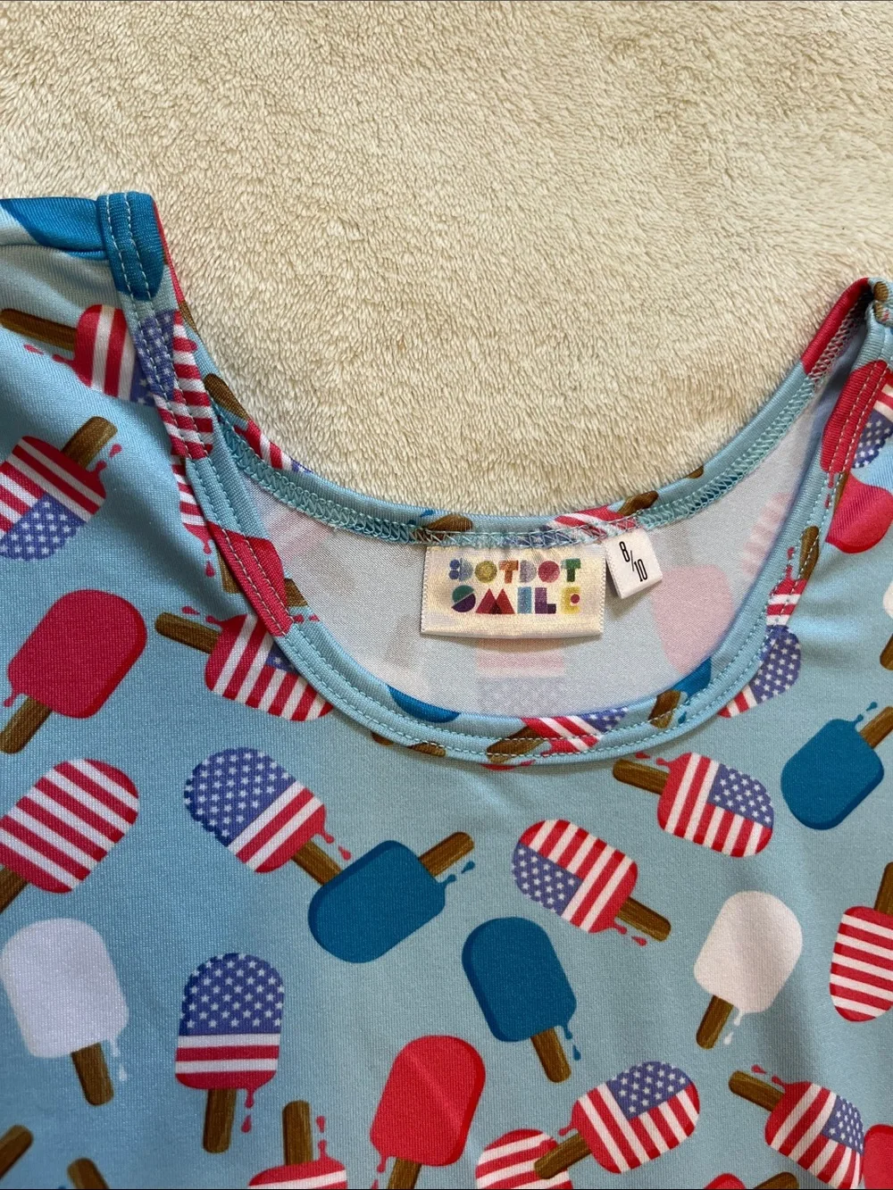 Dot Dot Smile soft blue